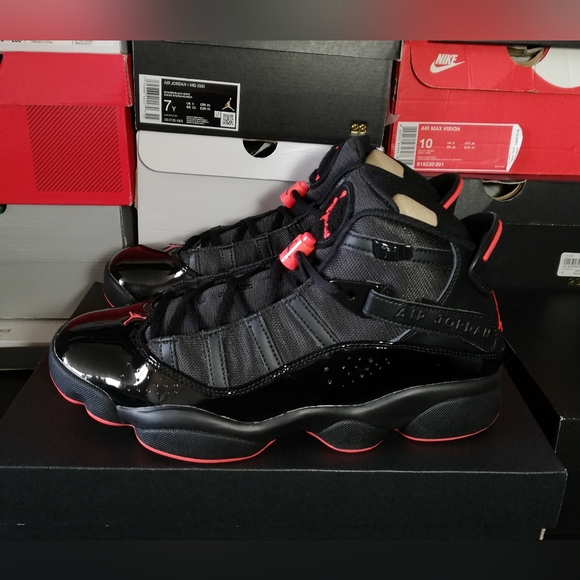 Air Jordan 6 Rings Infrared 23 Men's US SIZE 10.5 Brand New In Box - Picture 5 of 13